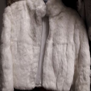 Rabbit fur jacket